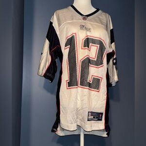 Authentic 2008 Reebok Tom Brady Patriots onfield men’s S unisex mesh jersey